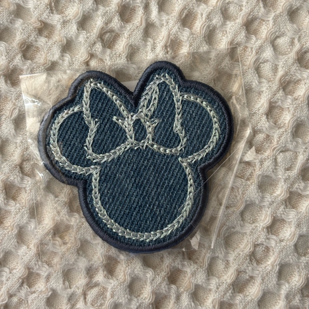 Stoney Clover Lane Disney Denim Minnie Mouse Silhouette Patch